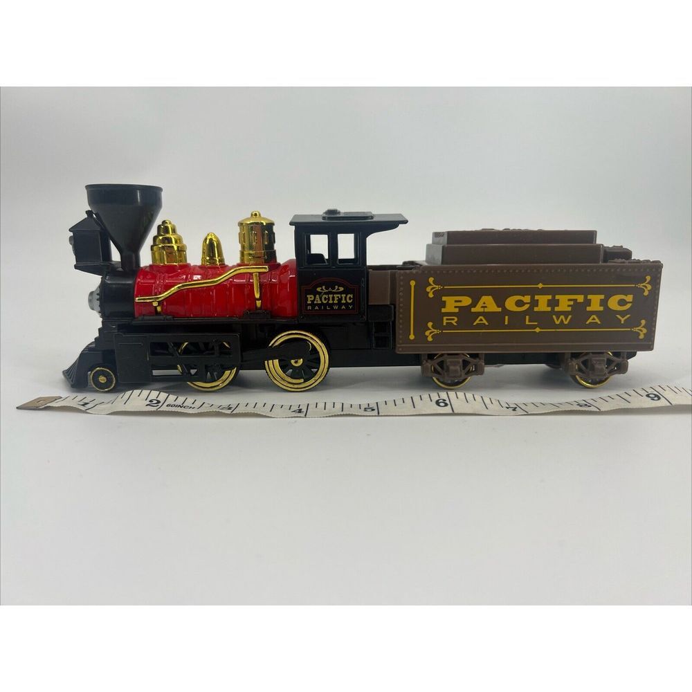 Toysmith 10" Classic Steam Engine Pull Back, Pacific‎ Railway, 2012